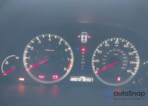 2008 Honda Accord 2.4 Ex-L z USA, uszkodzony, nr VIN 1HGCP26818A097900